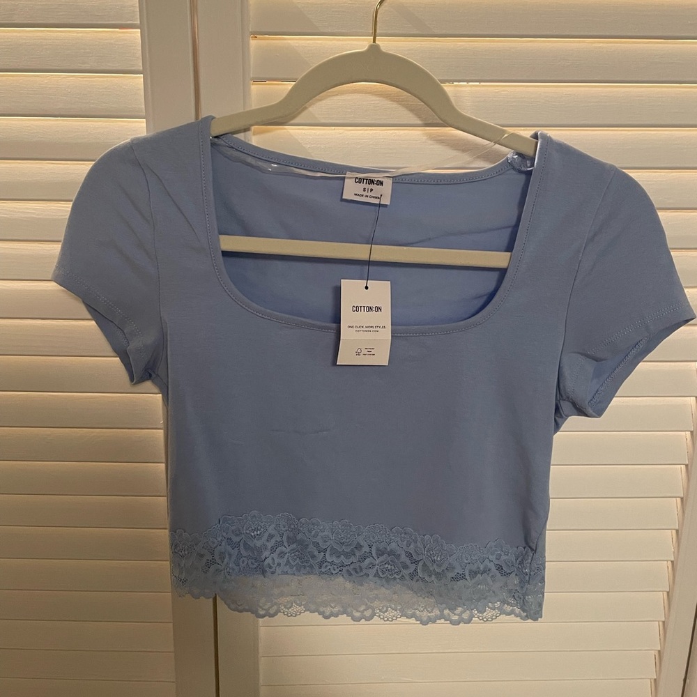 Cotton on crop top